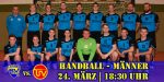 Zweites Testspiel der Handball-Männer