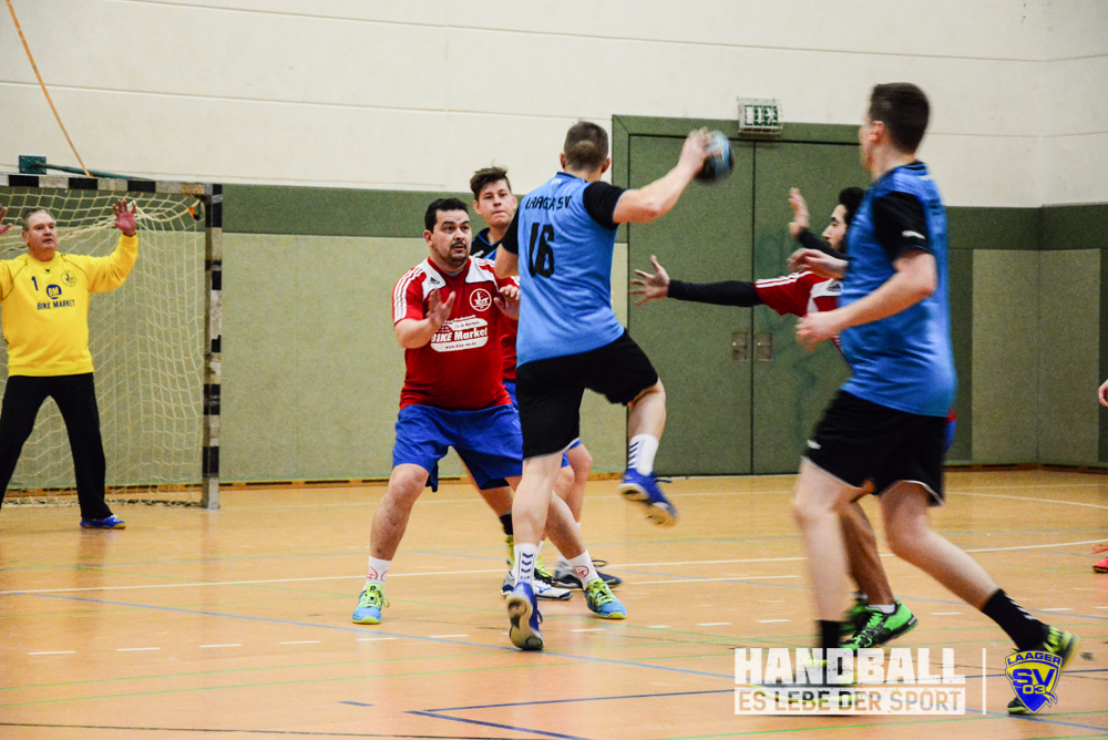 20180113 Laager SV 03 Handball - SV Warnemünde V