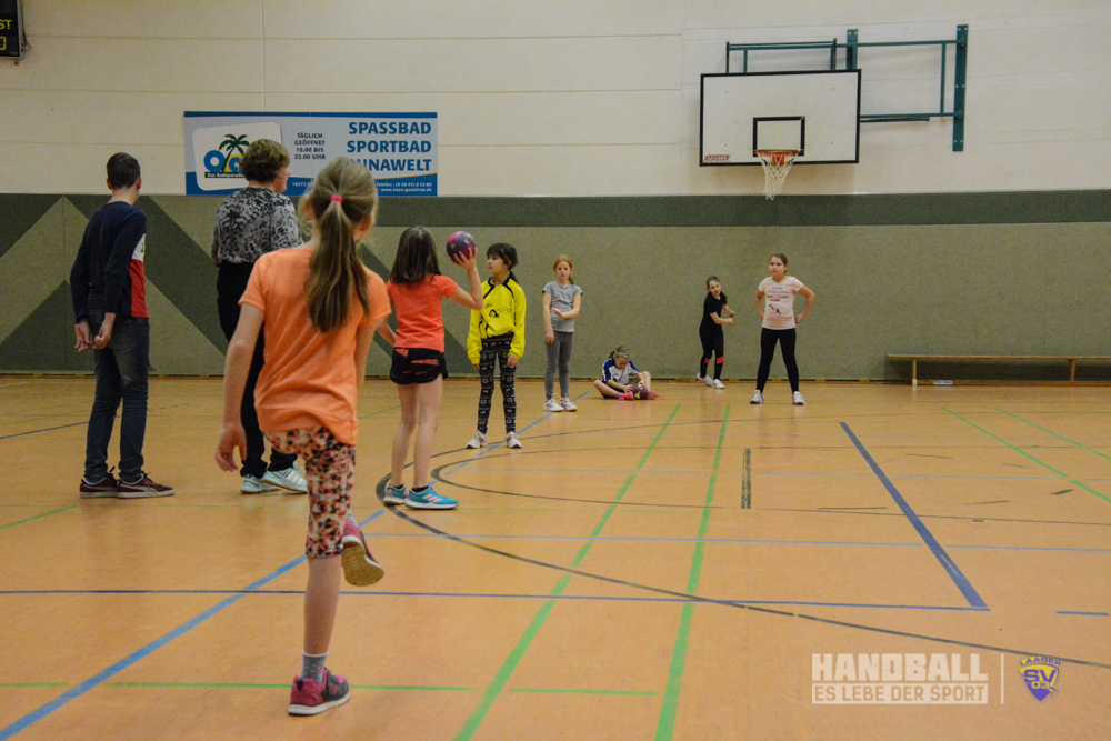 Laager SV 03 Handball wJF - Training