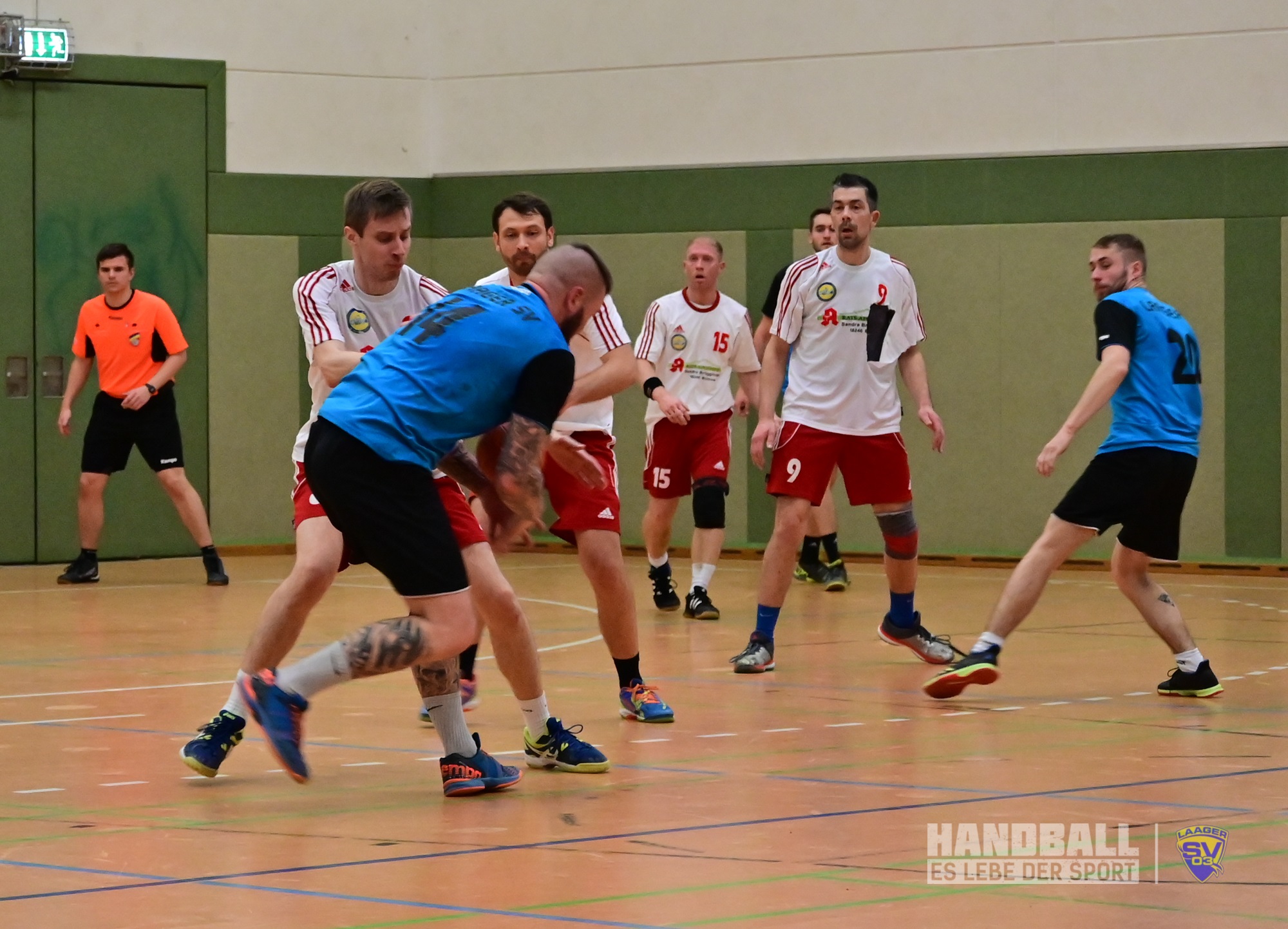 20191208 Laager SV 03 Handball Männer - Schwaaner SV