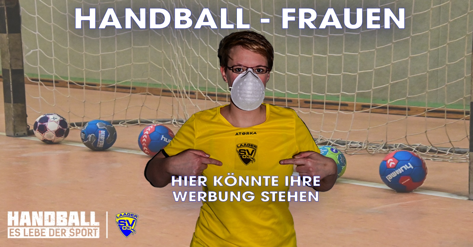 Laager SV Handball Frauen - Werbung