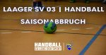 Handball – Saisonabbruch