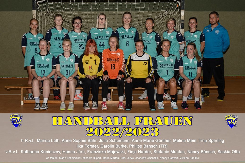 Laager SV 03 Frauen - 2022/2023